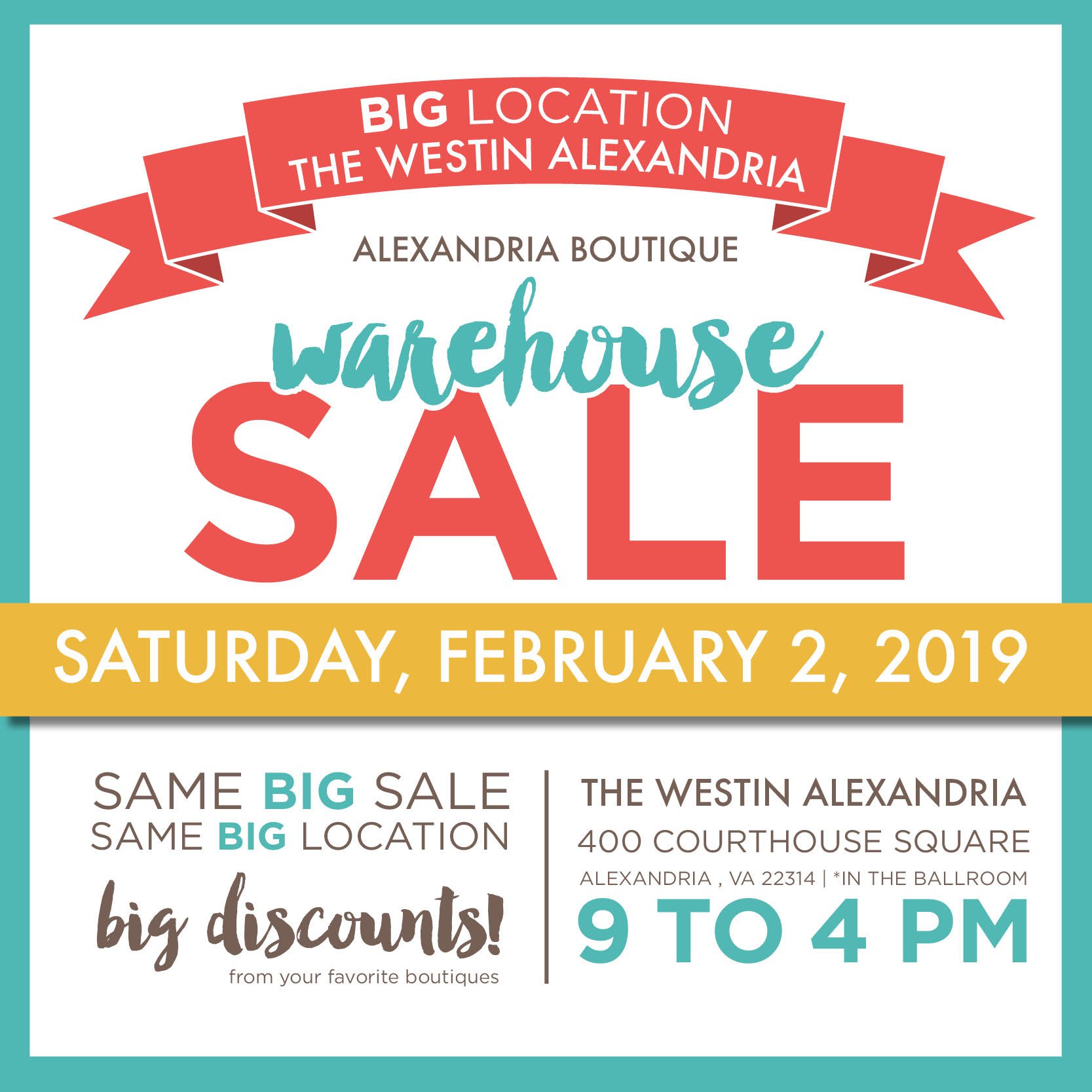 Alexandria Warehouse Sale Celebrates 15 Years - Alexandria Living Magazine