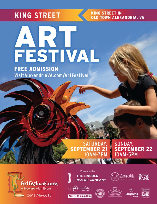 2019 King Street Art Festival Set for Sept. 21 & 22 Alexandria Living