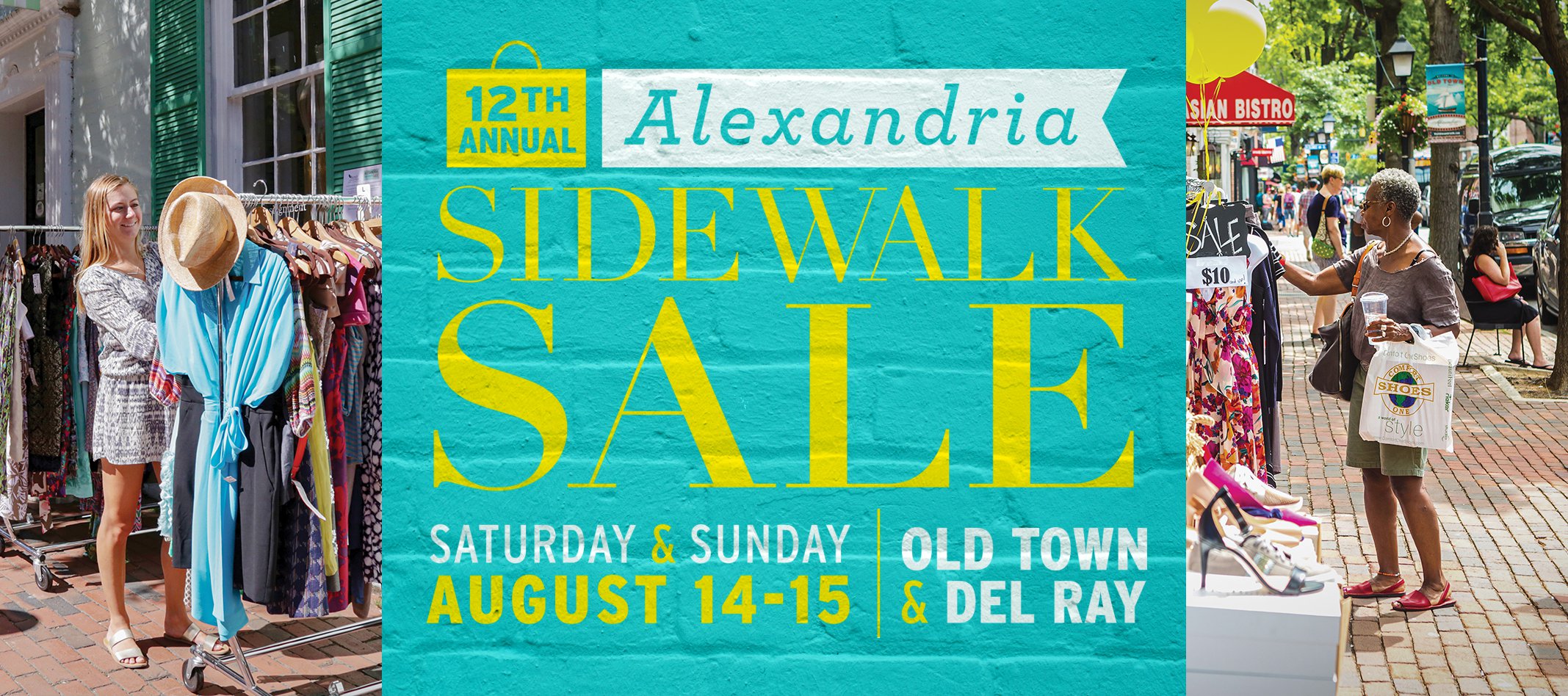 Alexandria S Annual Summer Sidewalk Sale Dates Announced Alexandria Living Magazine