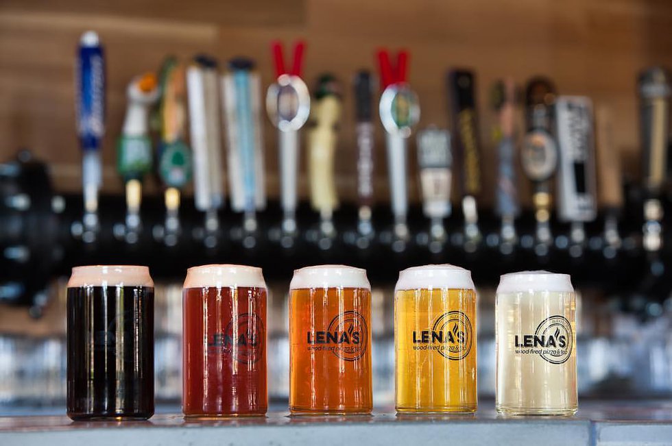 Lenas beer on bar.jpg